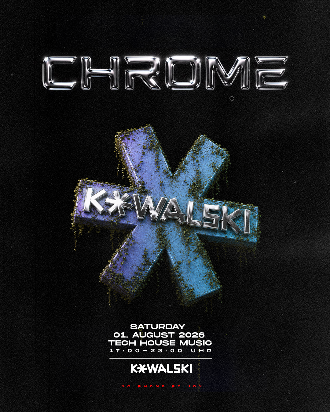 CHROME Vol. I — Samstag 01. August